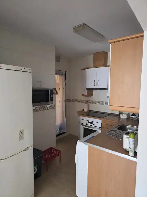 Cocina de Apartamento en venta en Nerja con Aire acondicionado, Calefacción y Terraza