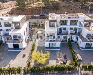 Exterior view of Single-family semi-detached for sale in Riudecanyes  with Air Conditioner, Heating and Private garden