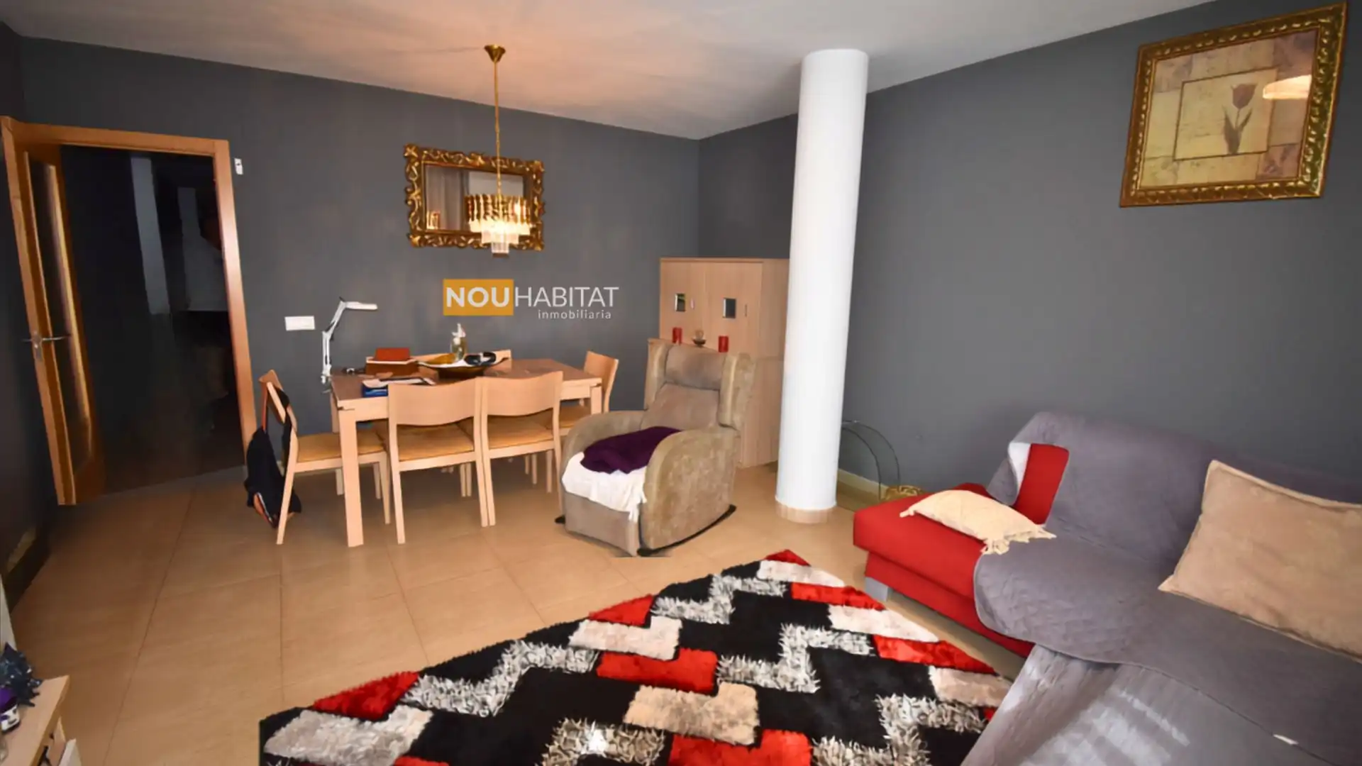 Sala de estar de Planta baja en venta en Montserrat con Terraza