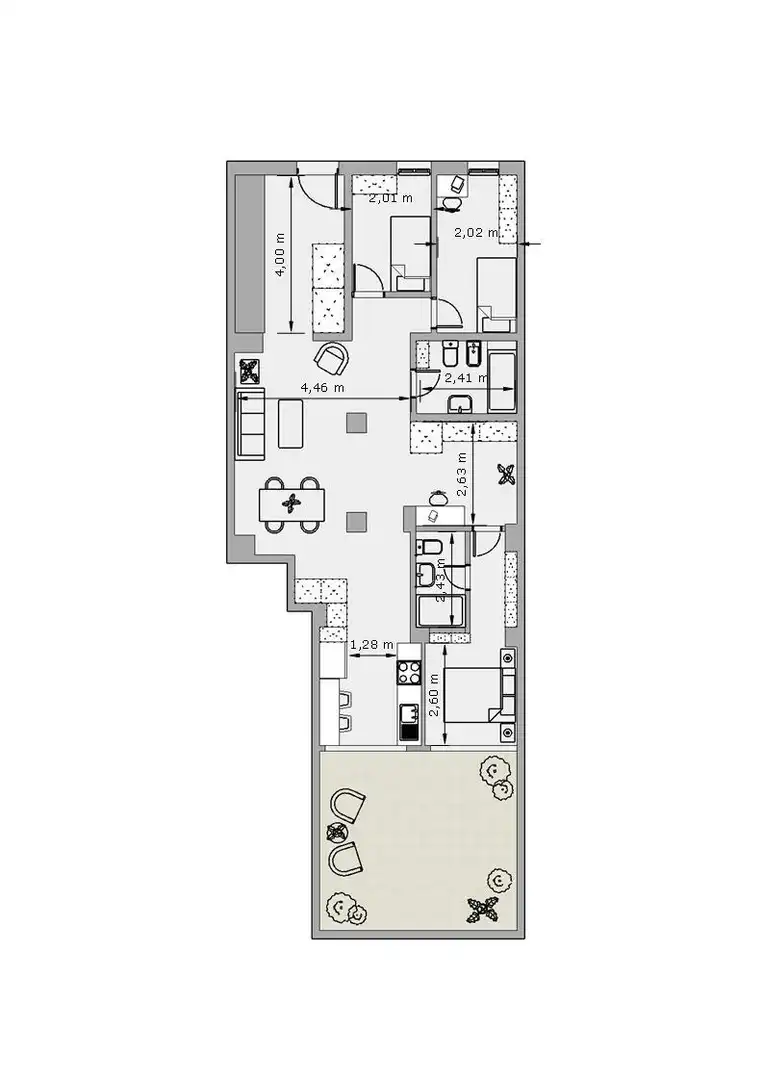 Planta baja en venta en  Palma de Mallorca con Terraza