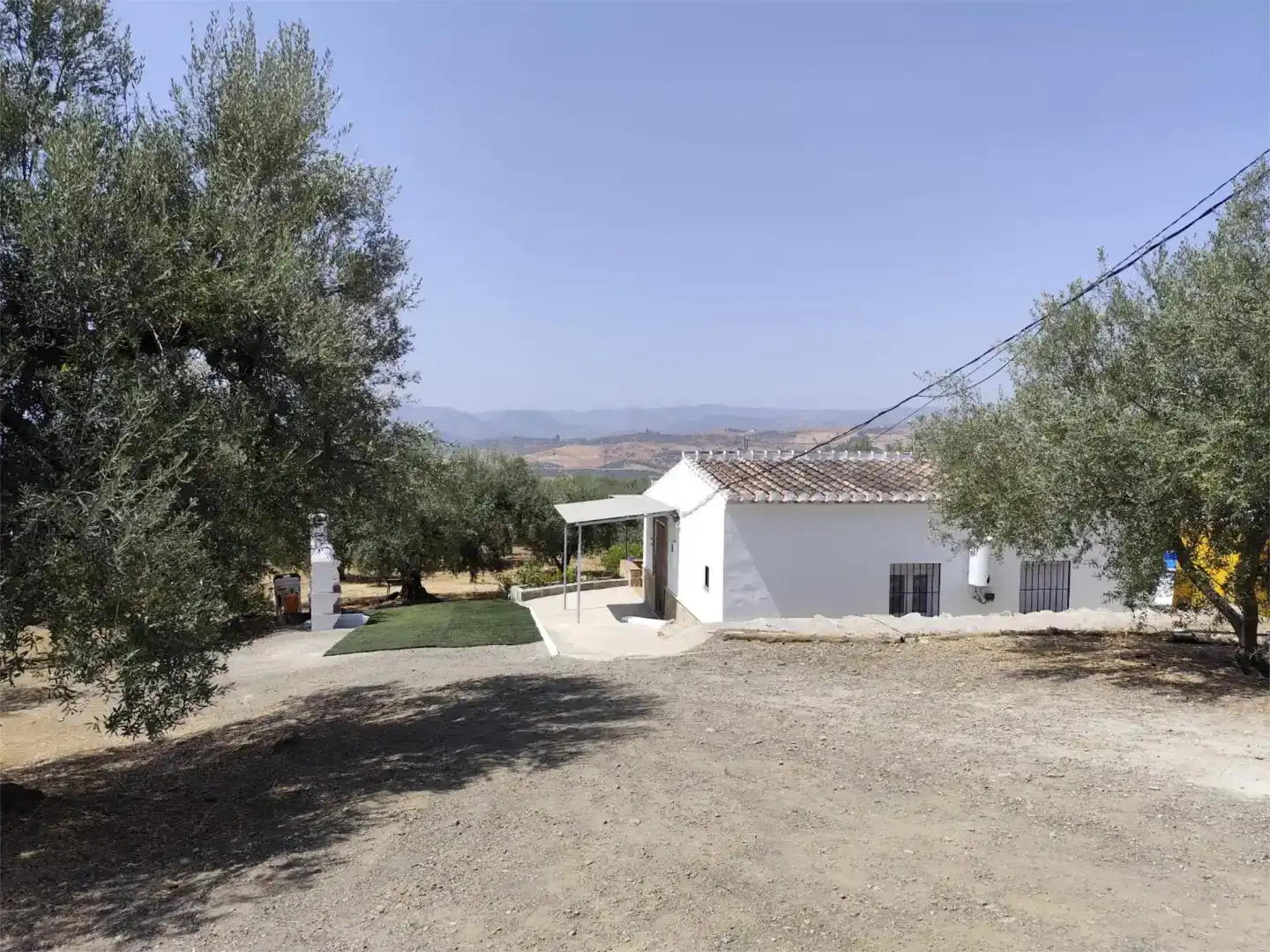 Garten von Country house zur Miete in Periana mit Klimaanlage, Privatgarten und Schwimmbad