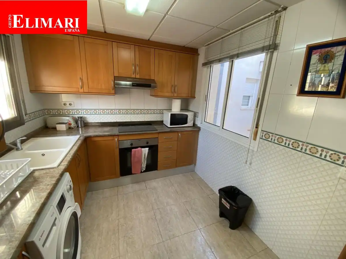 Cocina de Apartamento en venta en La Ràpita con Aire acondicionado, Calefacción y Terraza