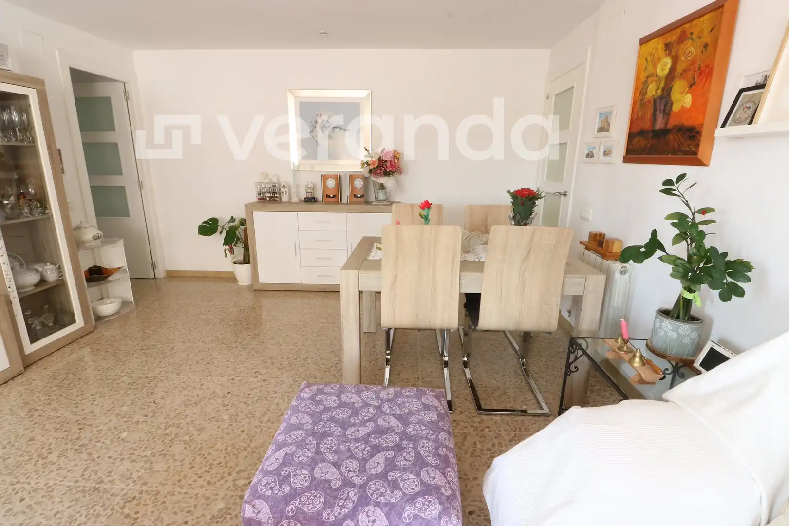 Sala d'estar de Pis en venda en Ripollet amb Aire condicionat, Calefacció i Terrassa
