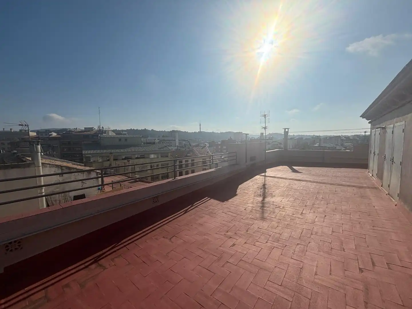 Terrace of Flat for sale in Girona  with Air Conditioner