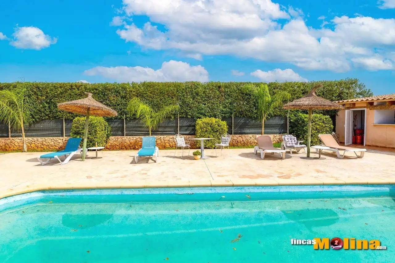Piscina de Casa o xalet en venda en  Palma de Mallorca amb Aire condicionat, Calefacció i Jardí privat