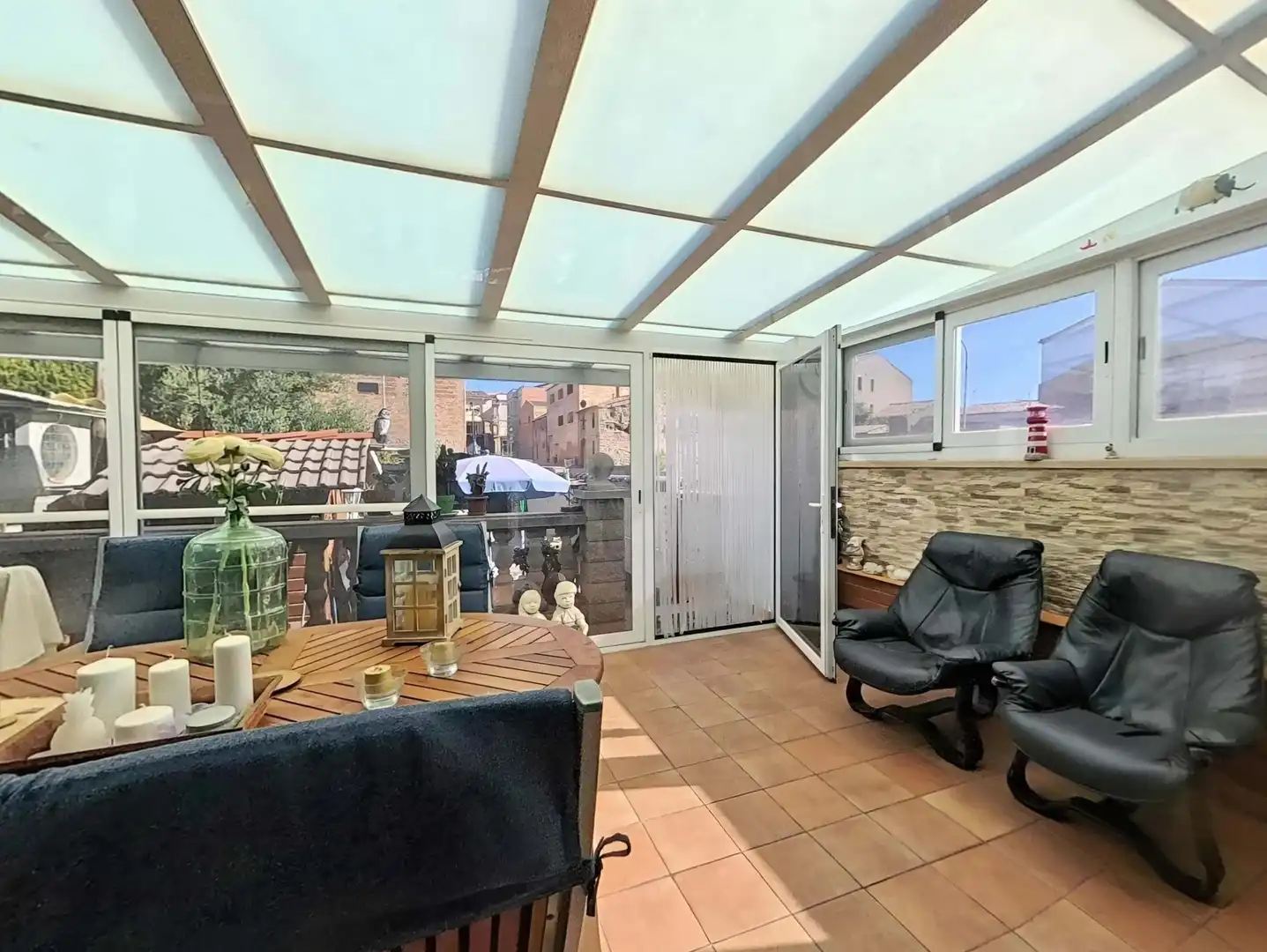 Terrace of Detached homes for sale in Castellserà  with Air Conditioner, Heating and Terrace