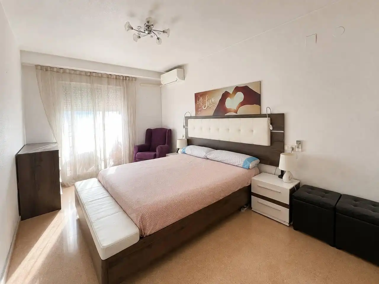 Habitación de Apartamento en venta en Alicante / Alacant con Aire acondicionado, Calefacción y Trastero