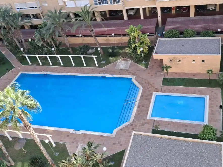 Piscina de Piso en venta en Alicante / Alacant con Aire acondicionado y Terraza