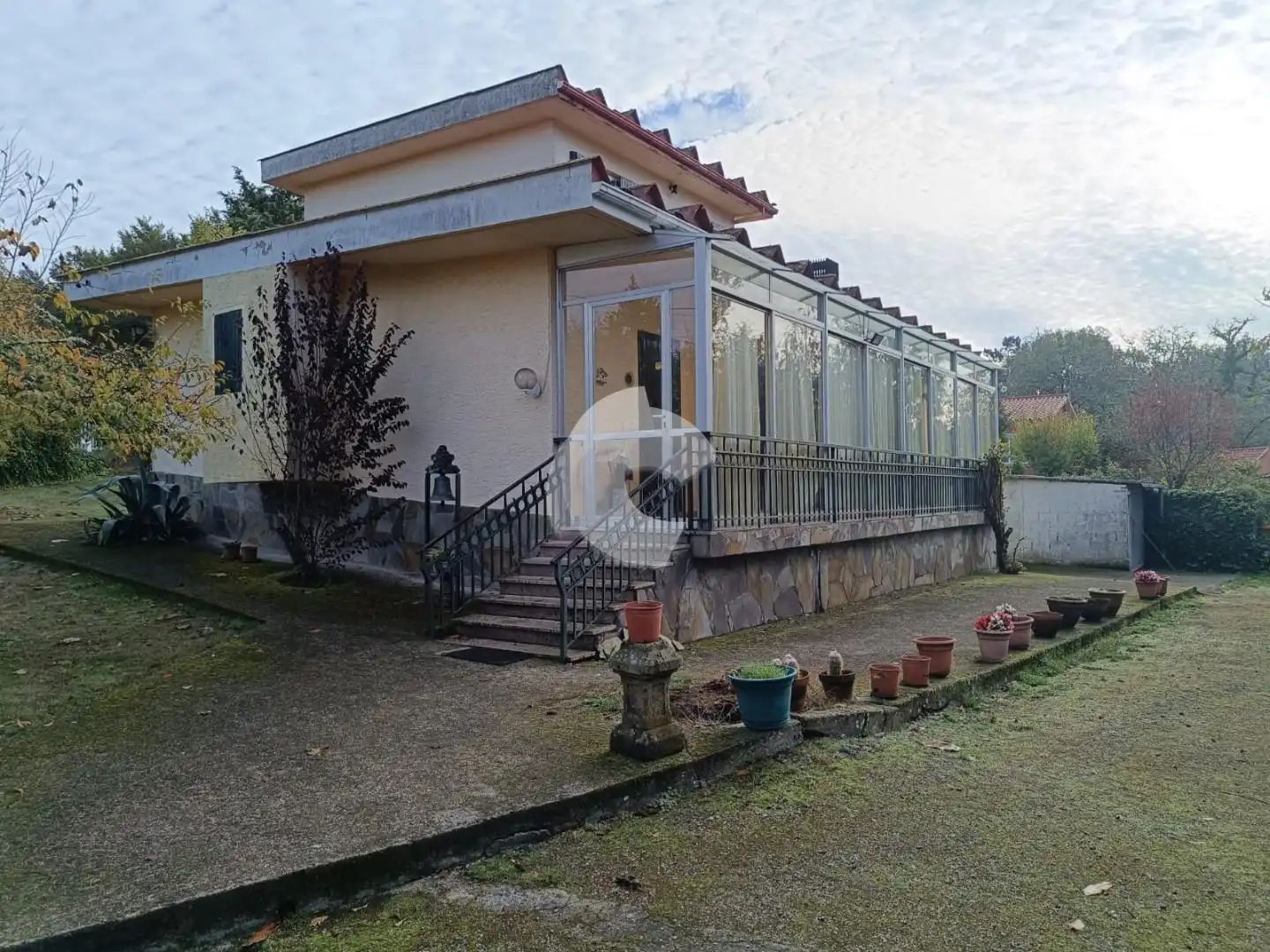 Exterior view of Houses for sale in Ourense Capital   with Private garden