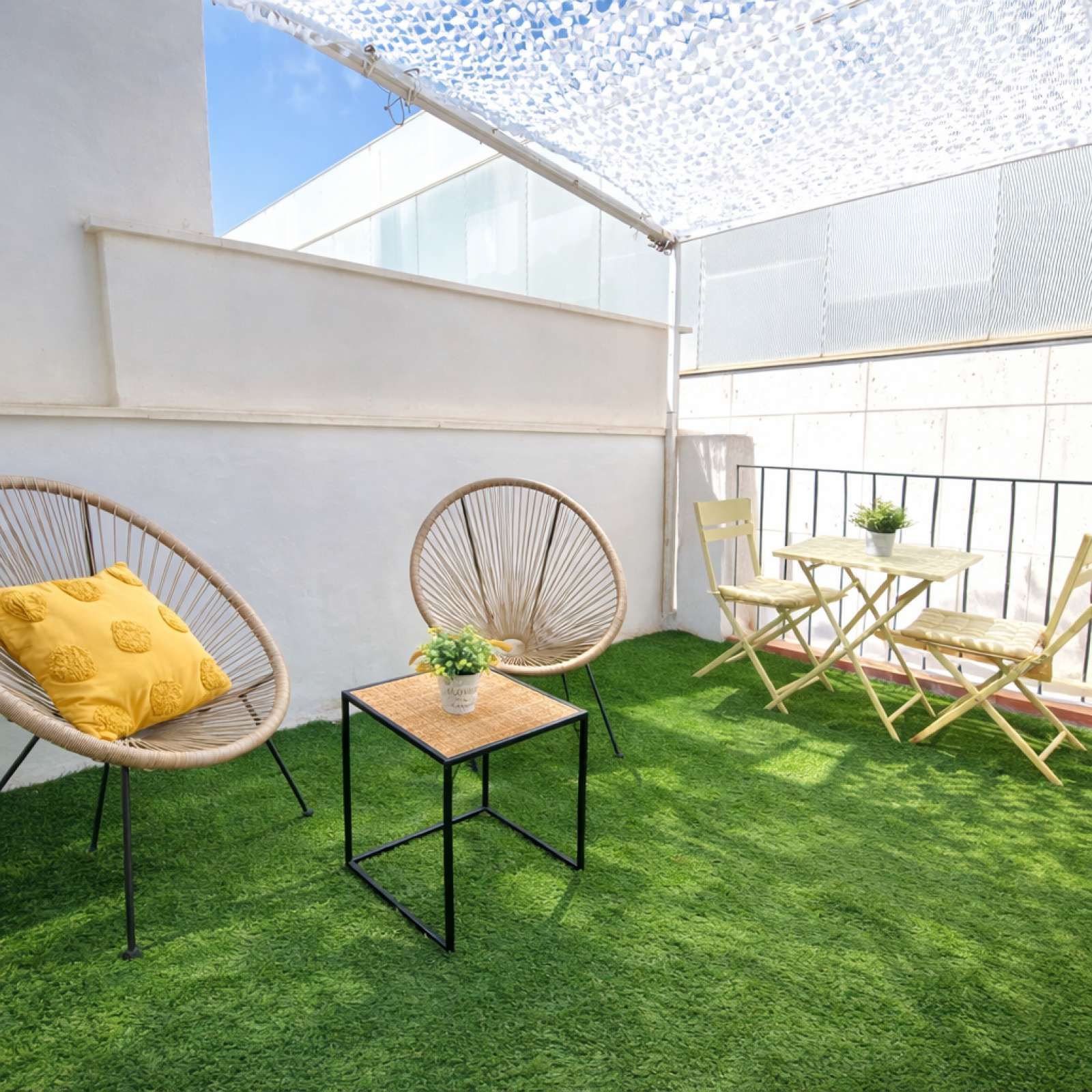 Terrassa de Estudi per a compartir en Alicante / Alacant amb Aire condicionat i Terrassa