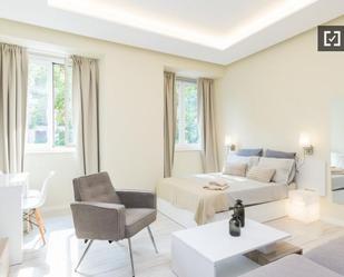 Bedroom of Flat to rent in  Madrid Capital  with Air Conditioner, Heating and Furnished