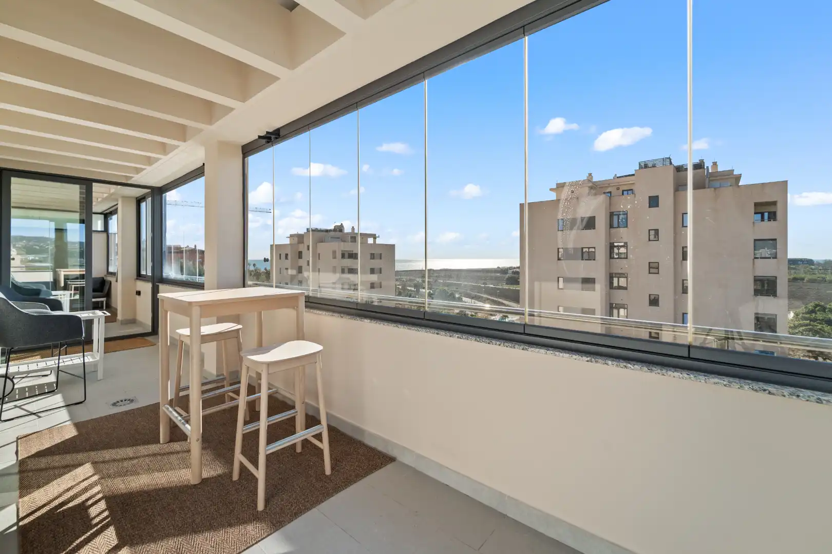 Terrasse von Dachboden zum Verkauf in Vélez-Málaga mit Klimaanlage, Terrasse und Möbliert