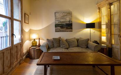 Living room of Flat for sale in  Barcelona Capital  with Heating and Balcony