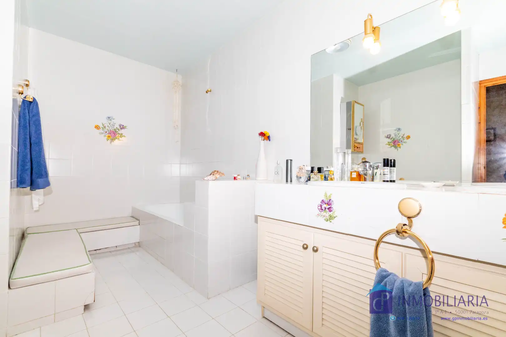 Baño de Casa o chalet en venta en Quinto con Aire acondicionado, Calefacción y Jardín privado