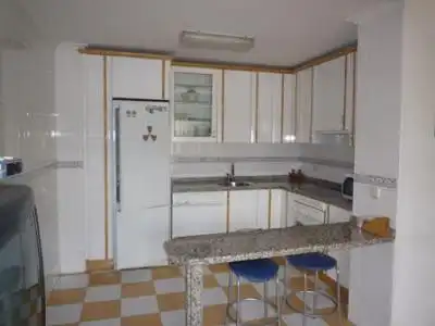 Kitchen of Flat for rent in Salamanca  with Heating and Furnished