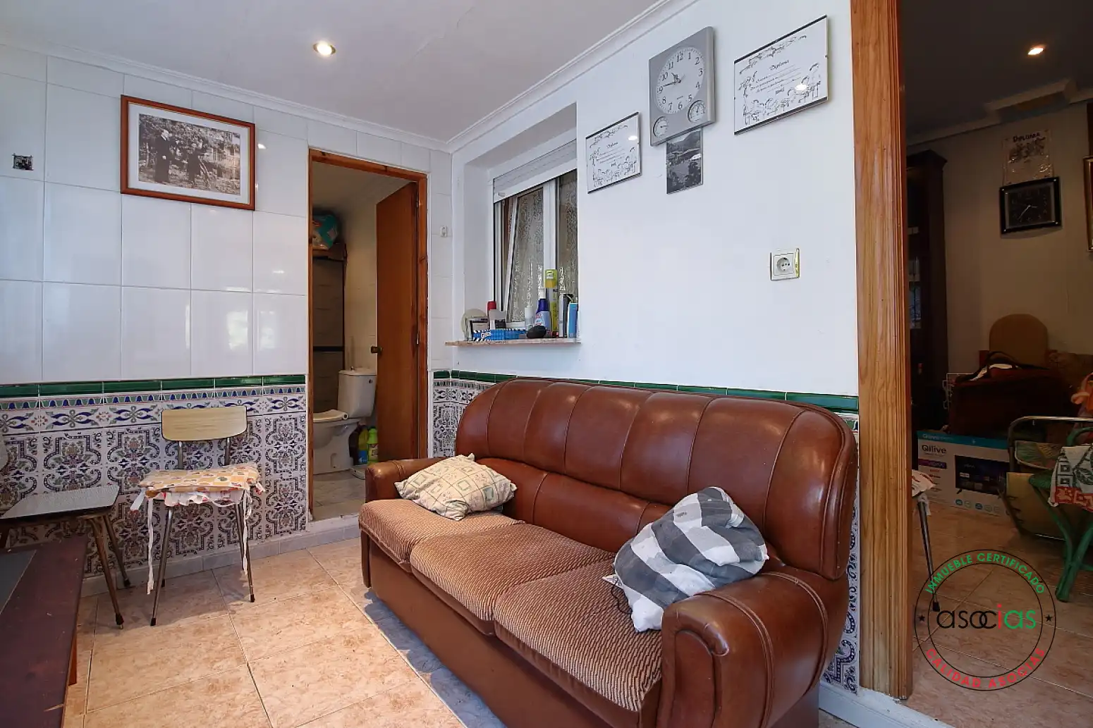Sala de estar de Casa adosada en venta en Pravia con Calefacción
