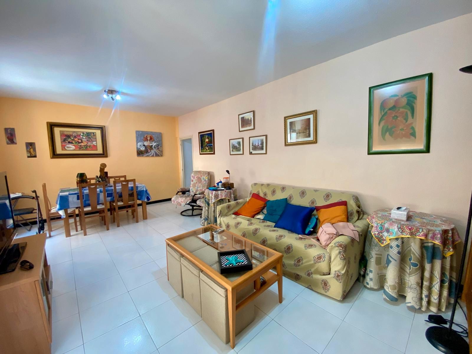 Living room of Flat for sale in Alicante / Alacant  with Air Conditioner, Heating and Terrace