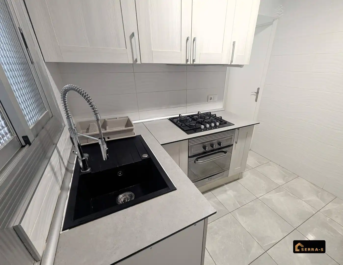 Kitchen of Flat for sale in Blanes  with Air Conditioner and Balcony
