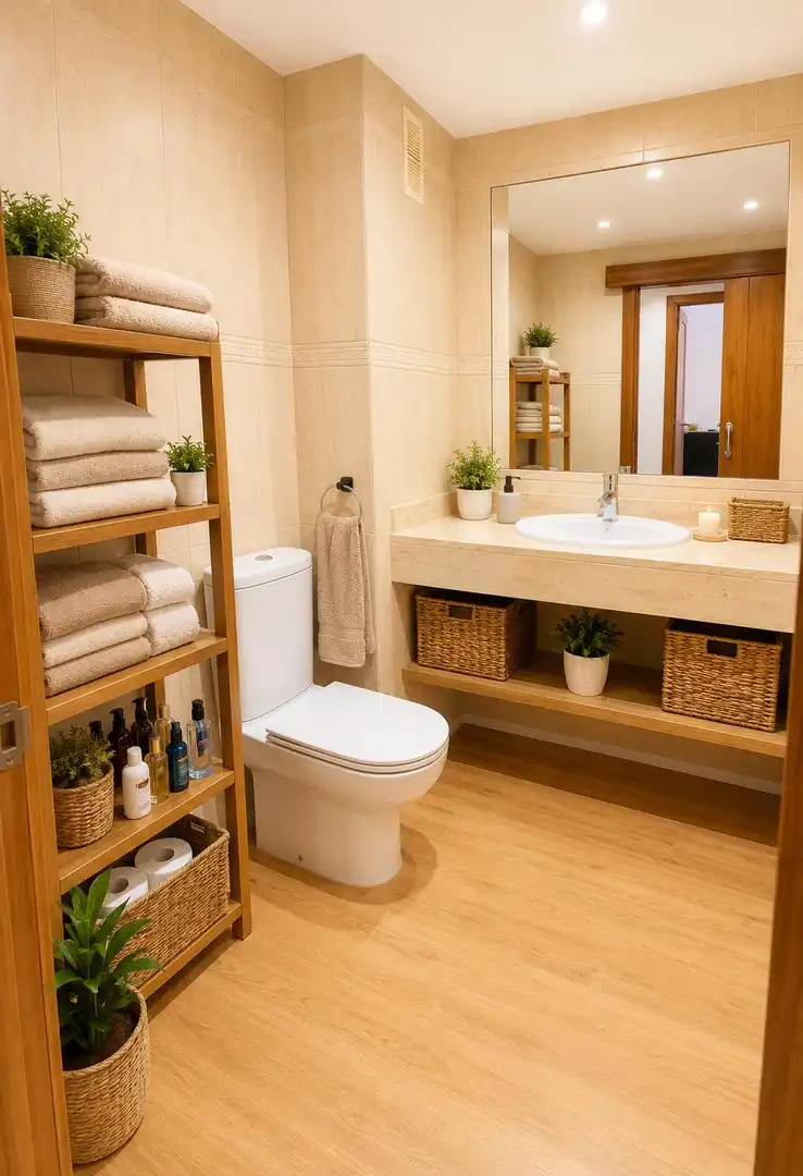 Badezimmer von Wohnung zum Verkauf in Calvià mit Klimaanlage, Heizung und Terrasse