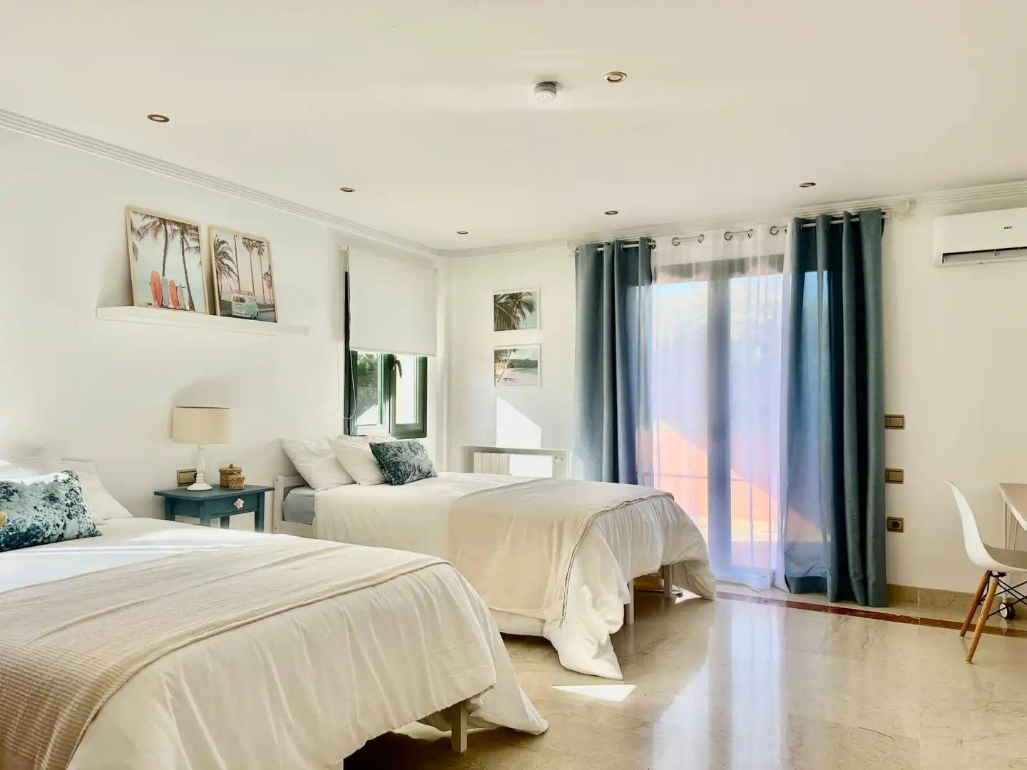 Bedroom of Houses for rent in Marbella  with Air Conditioner, Heating and Private garden
