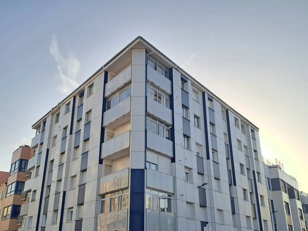 Vista exterior de Pis en venda en Burgos amb Calefacció i Parquet