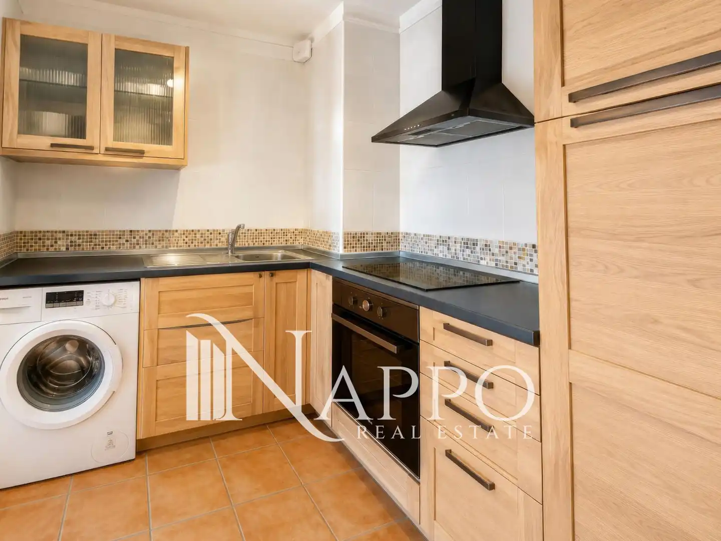 Küche von Maisonette zum Verkauf in  Palma de Mallorca mit Klimaanlage, Heizung und Möbliert