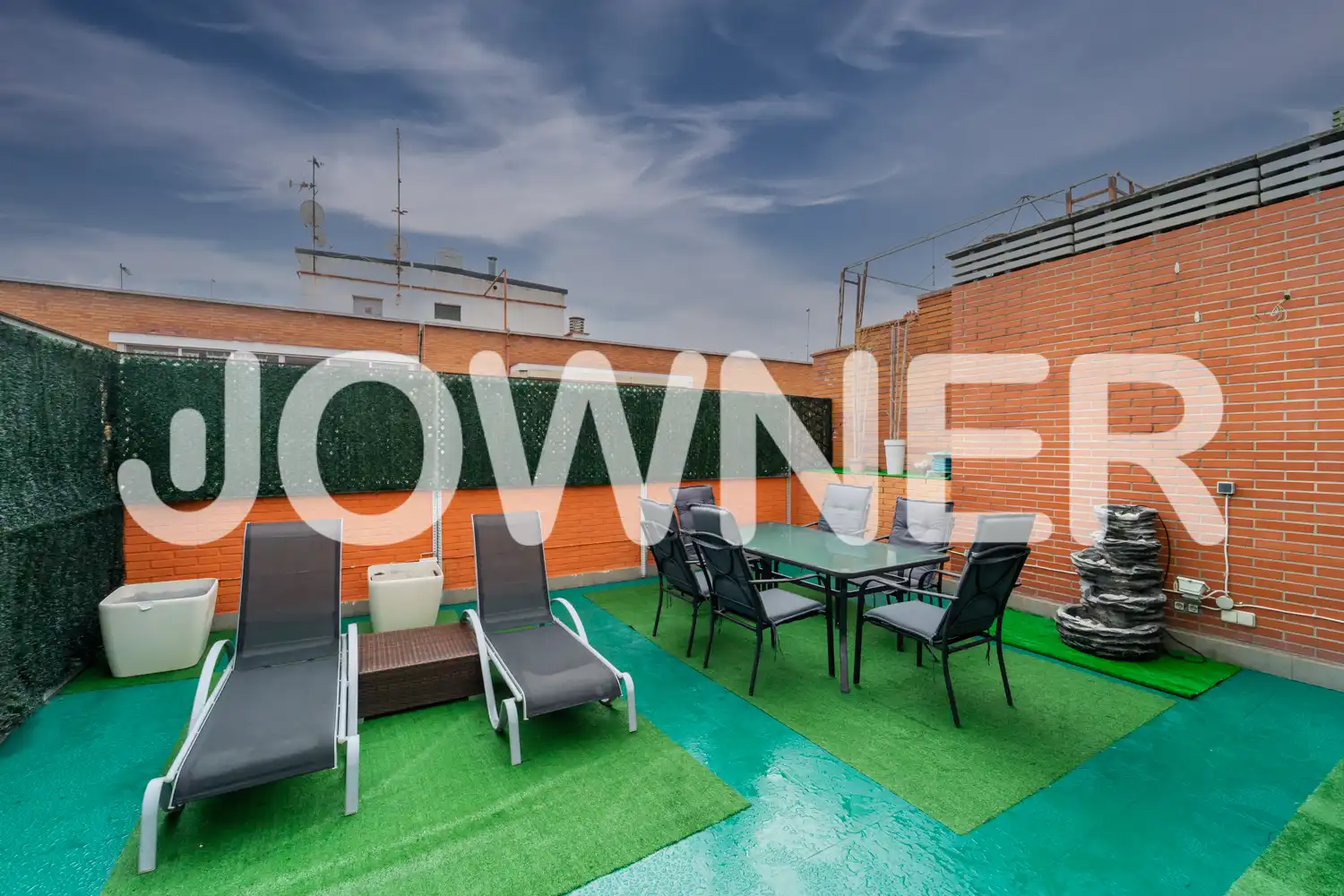 Terrace of Duplexes for rent in Madrid  with Air Conditioner, Heating and Terrace