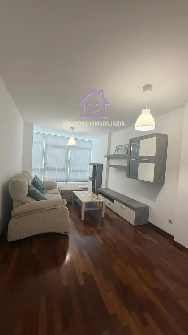 Living room of Flat for rent in Arteixo  with Heating, Storage room and Furnished