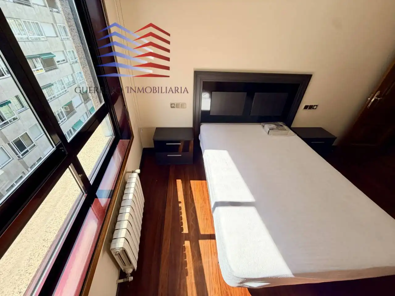 Bedroom of Apartments for rent in Ourense Capital   with Heating, Parquet flooring and Furnished