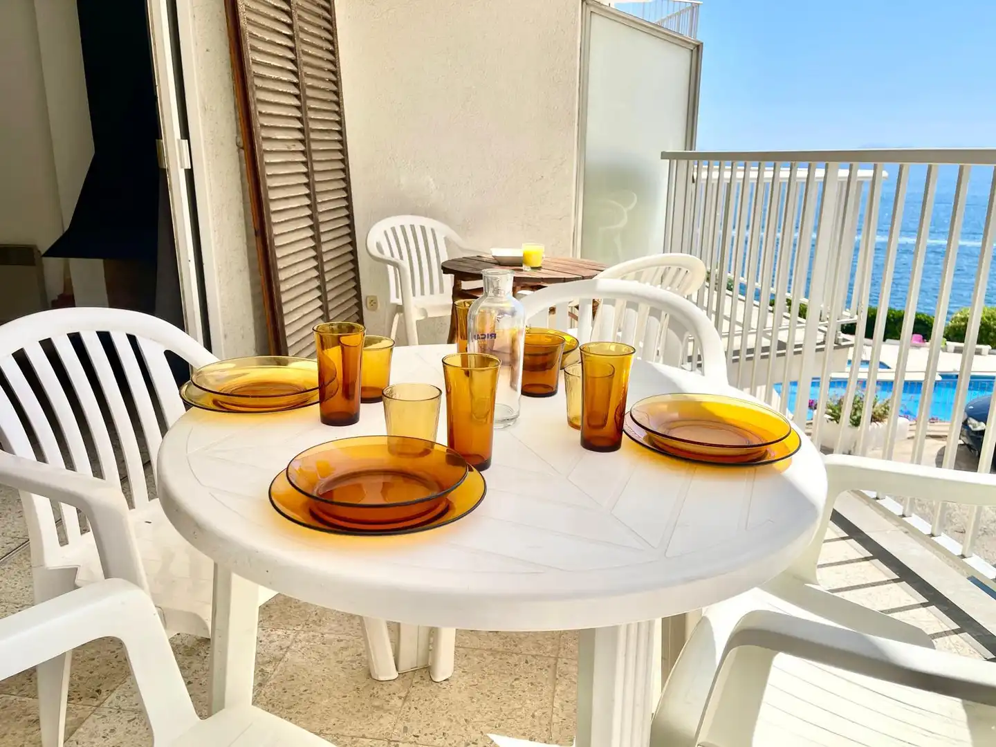 Terraza de Piso en venta en Roses con Terraza, Amueblado y Piscina comunitaria