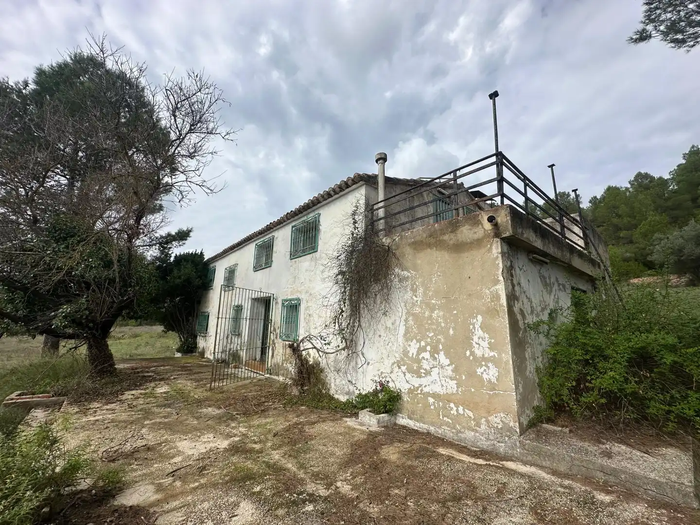Vista exterior de Finca rústica en venta en Enguera