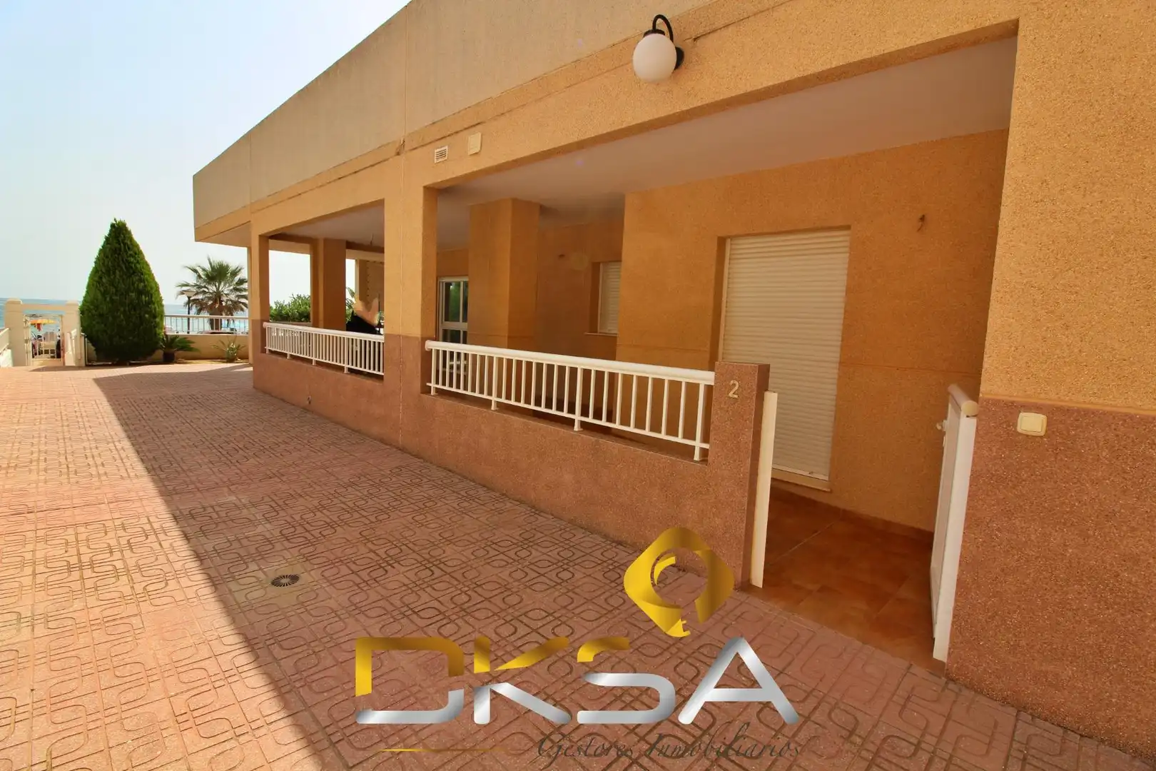 Vista exterior de Planta baja en venta en Oropesa del Mar / Orpesa con Jardín privado, Terraza y Piscina comunitaria