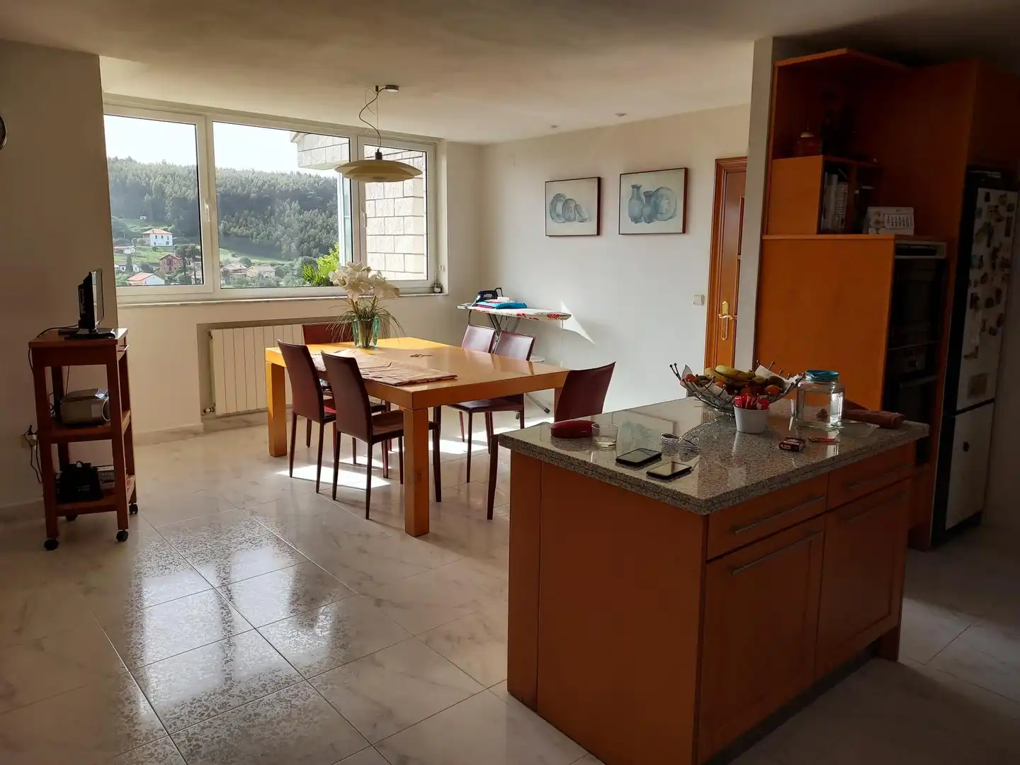 Dining room of Houses for sale in Castrillón  with Heating, Private garden and Parquet flooring