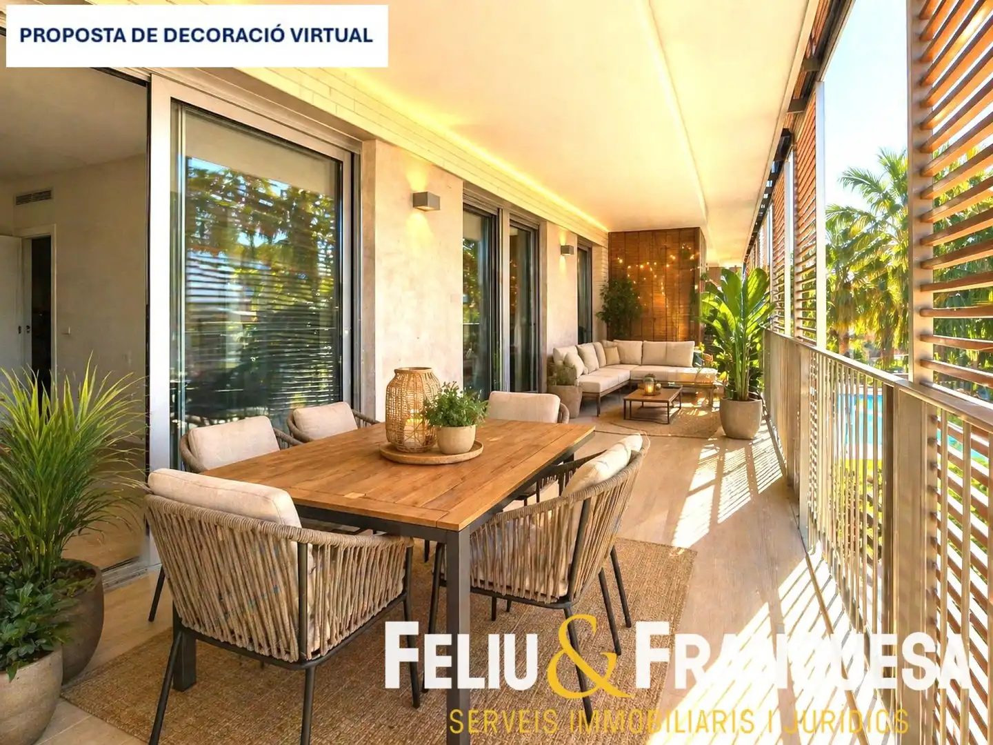 Terraza de Piso en venta en Sant Cugat del Vallès con Calefacción, Jardín privado y Terraza