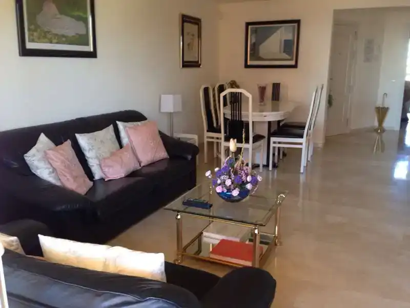 Wohnzimmer von Wohnung zur Miete in Torrox mit Schwimmbad und Möbliert