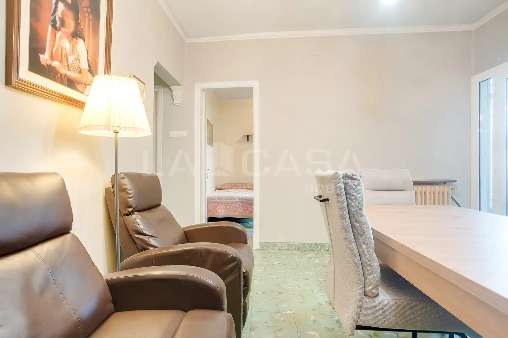 Sala de estar de Casa adosada en venta en Granollers con Terraza y Trastero