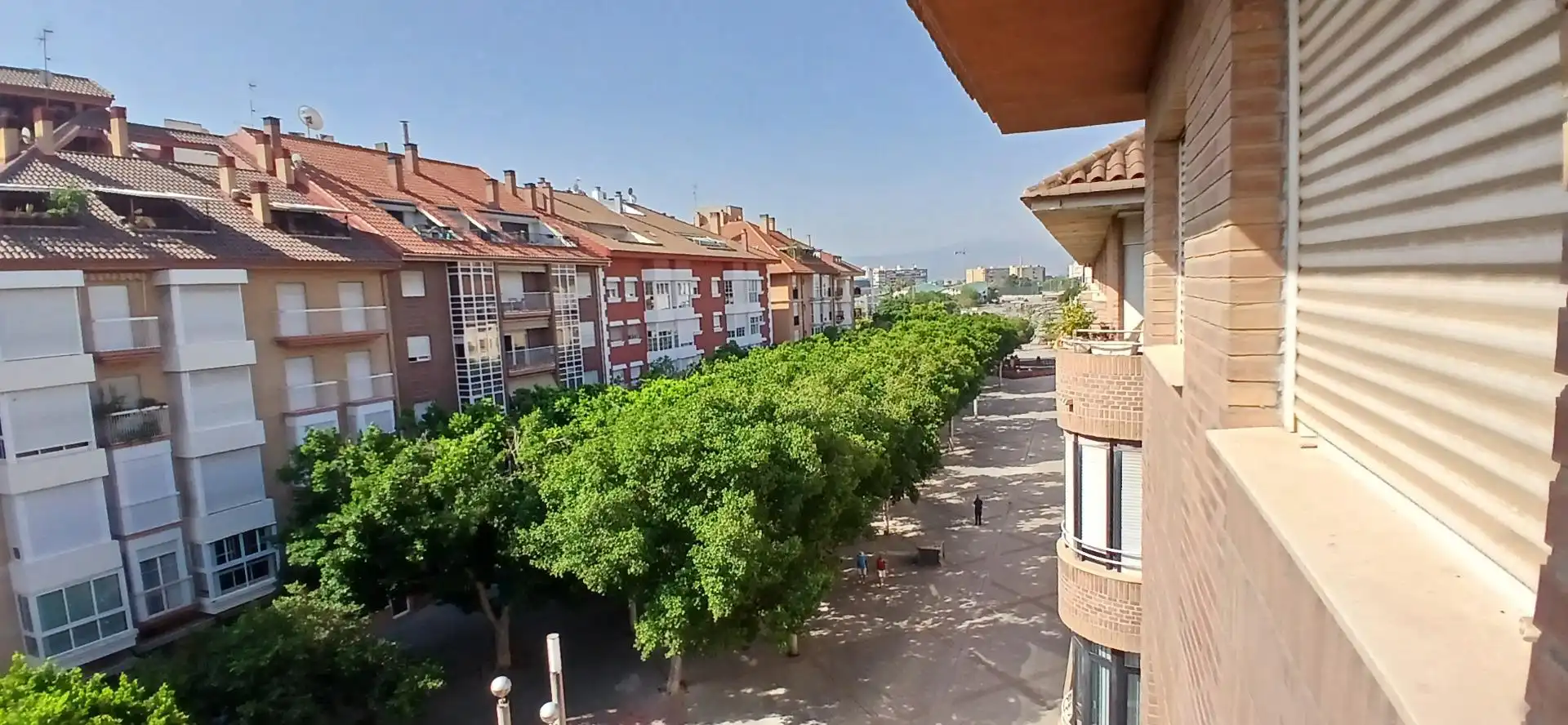 Vista exterior de Piso de alquiler en Murcia con Aire acondicionado y Trastero