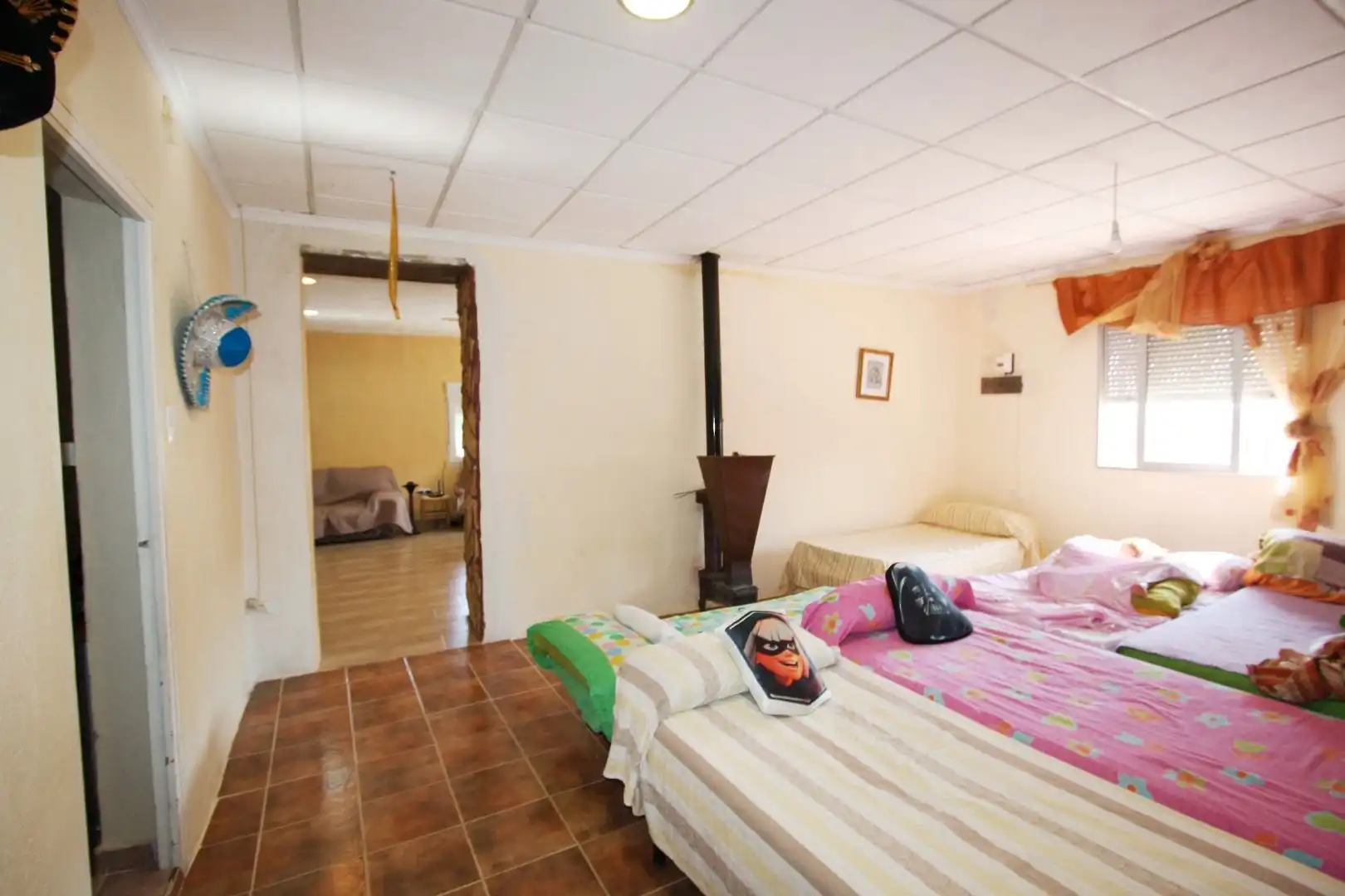 Bedroom of Houses for sale in Albacete  with Air Conditioner, Private garden and Terrace
