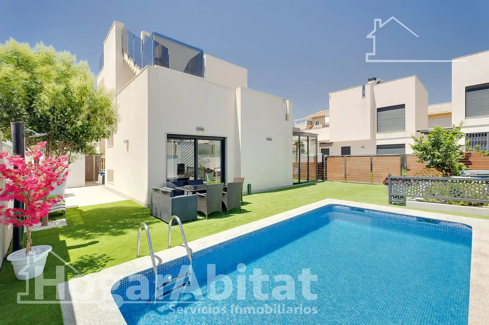 Villa con terrazza in vendita a Calle María San Gil Noain, imagen 4