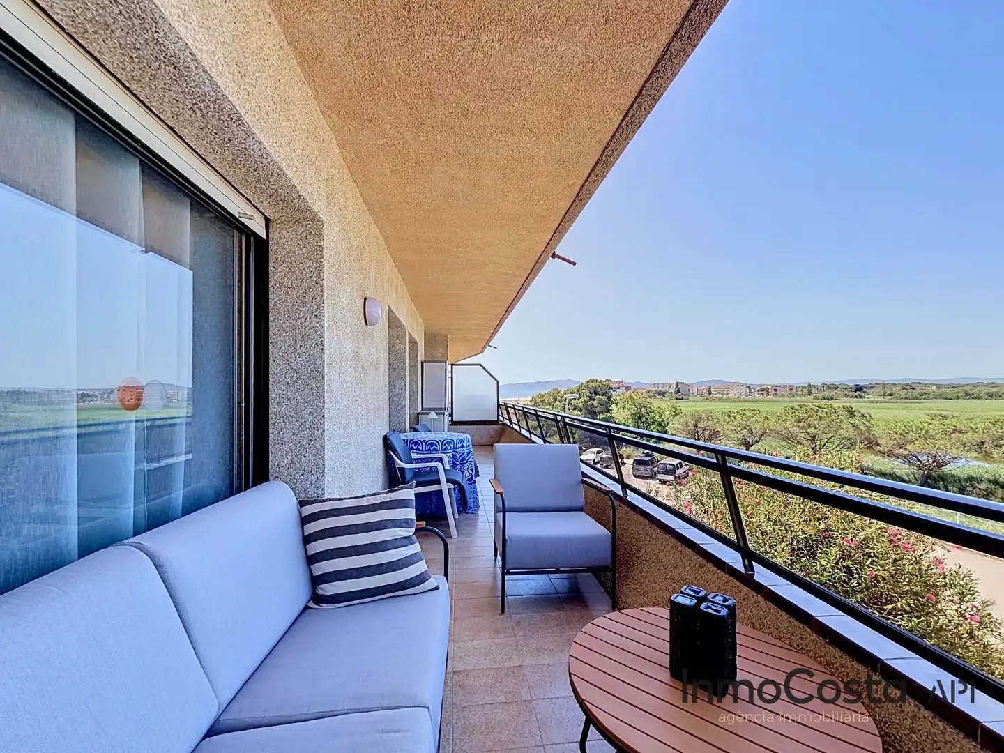 Terrasse von Wohnungen zum Verkauf in L'Estartit mit Terrasse, Möbliert und Waschmaschine