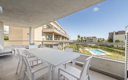 Terrace of Apartment for sale in Mijas  with Air Conditioner, Terrace and Swimming Pool