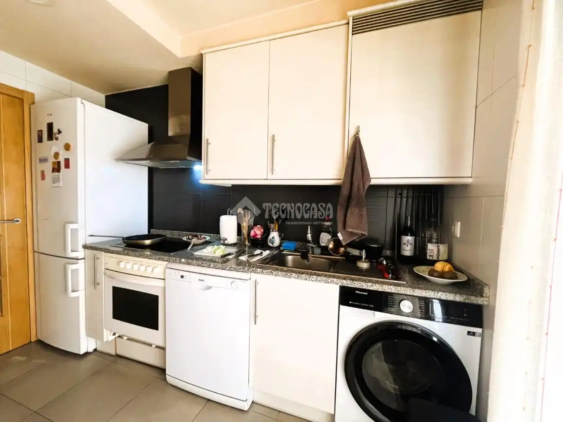 Küche von Wohnung zum Verkauf in Zaragoza mit Klimaanlage, Heizung und Terrasse