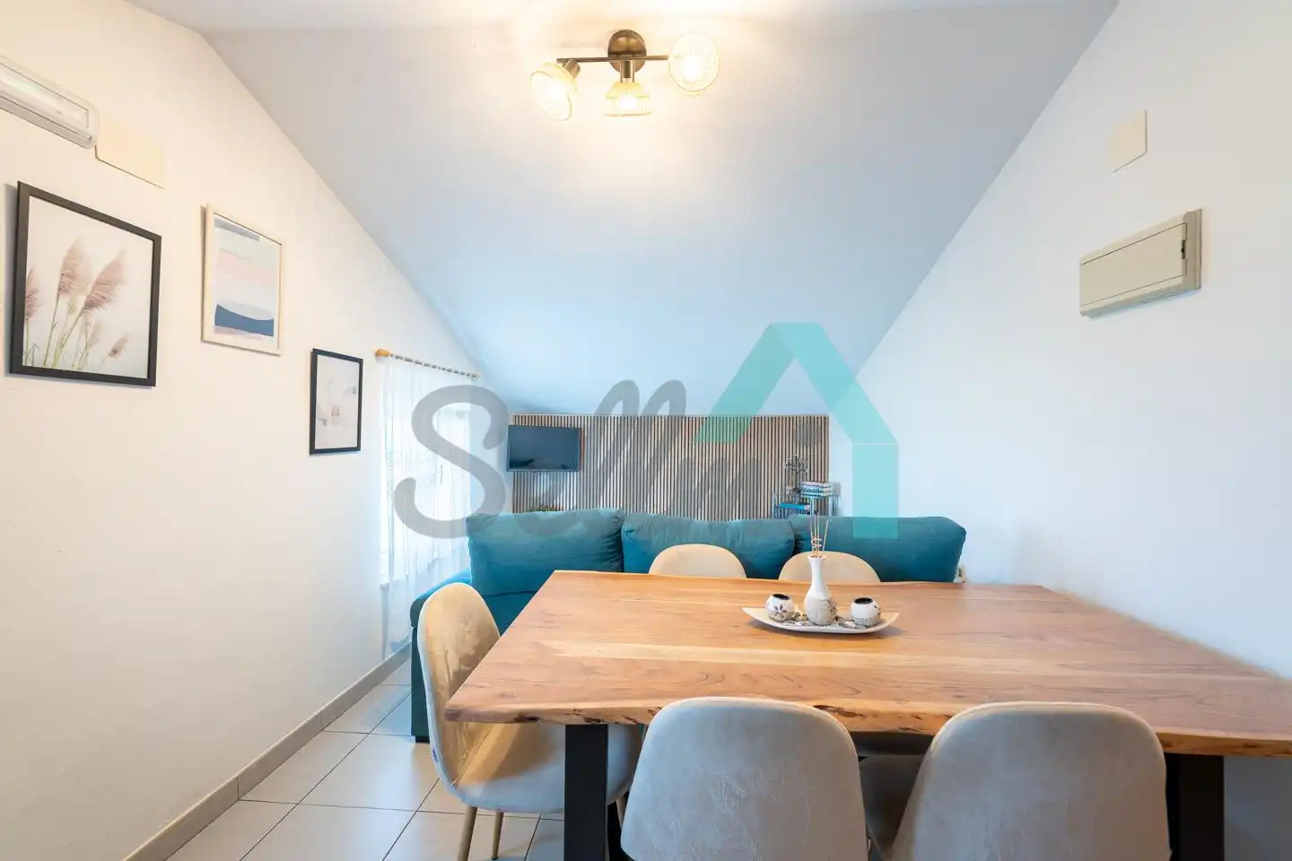Comedor de Casa o chalet de alquiler en Valdés - Luarca con Jardín privado, Terraza y Amueblado