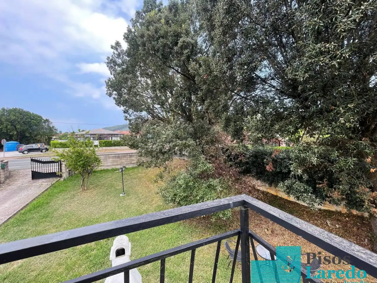 Balcony of Houses for sale in Argoños   with Heating, Private garden and Parquet flooring