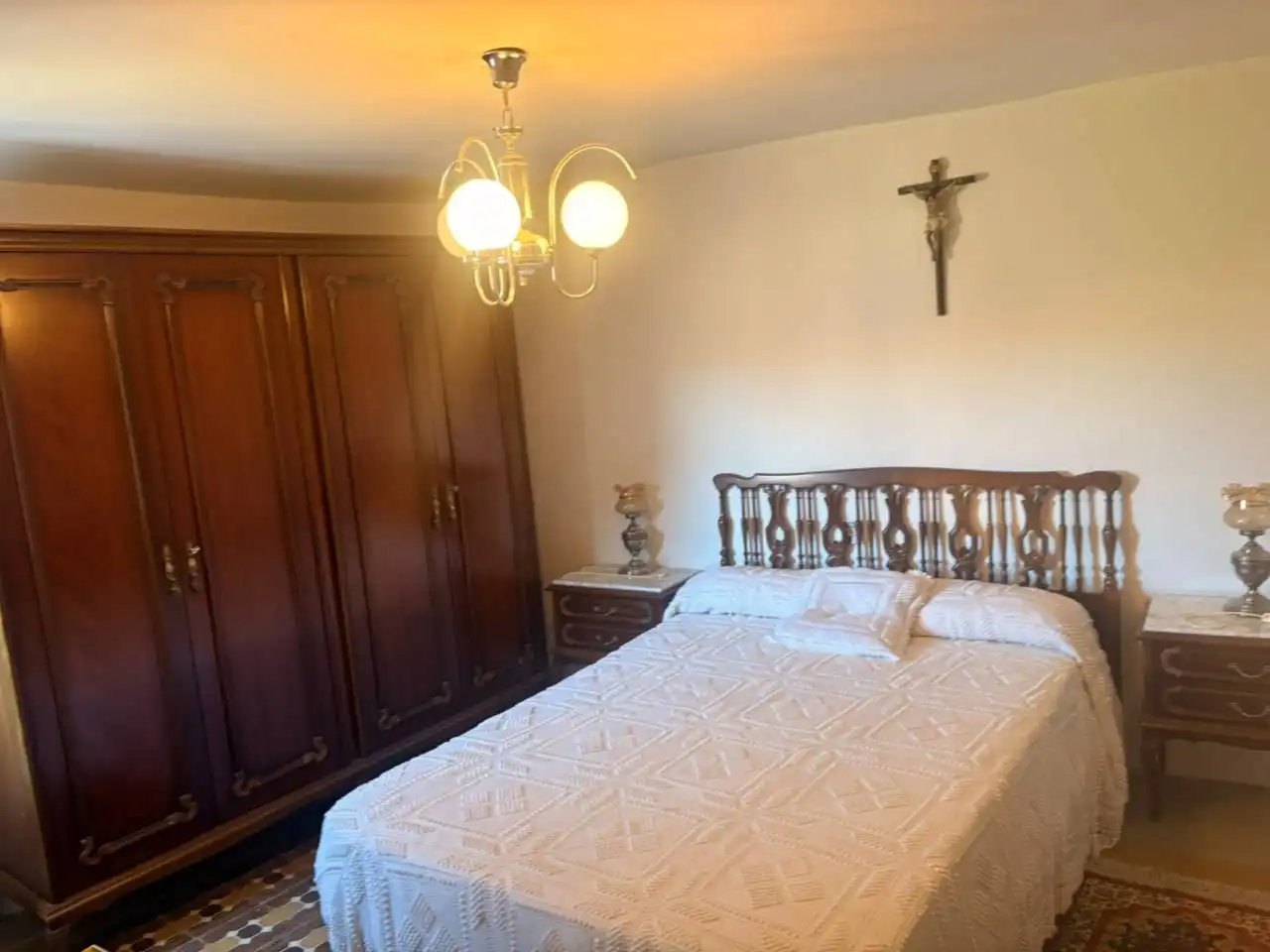Dormitori de Casa o xalet en venda en Melgar de Fernamental amb Jardí privat