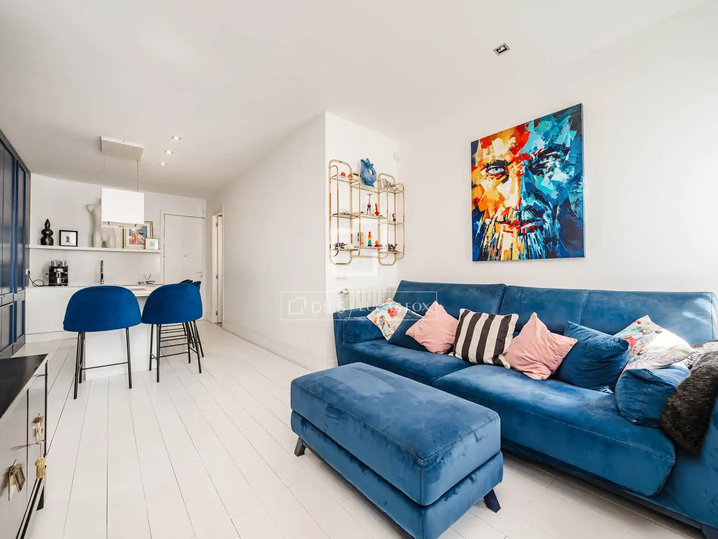 Sala de estar de Piso en venta en Madrid con Aire acondicionado, Calefacción y Balcón