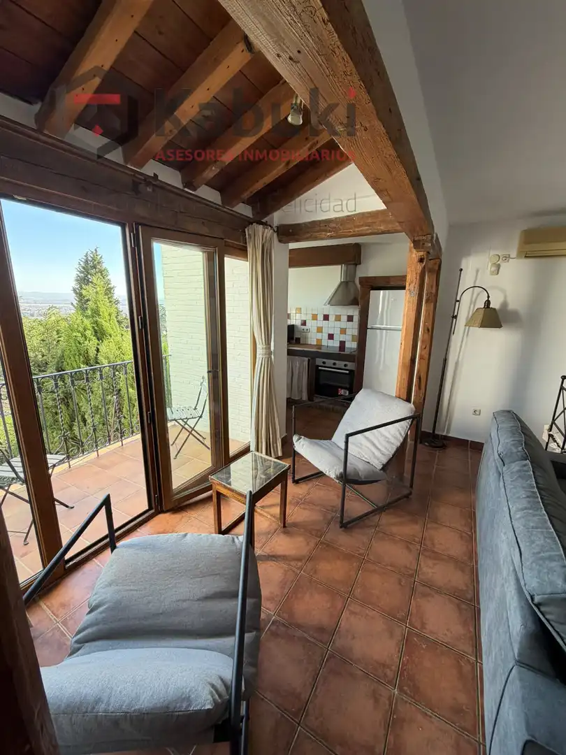 Balcony of Flat for rent in Granada  with Air Conditioner, Heating and Terrace