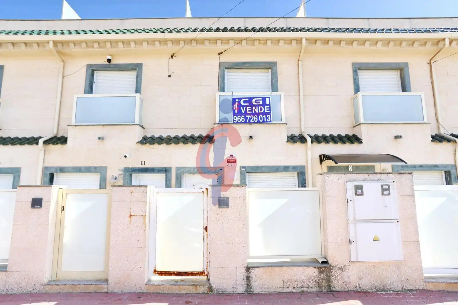 Exterior view of Houses for sale in Torrevieja  with Air Conditioner, Terrace and Furnished