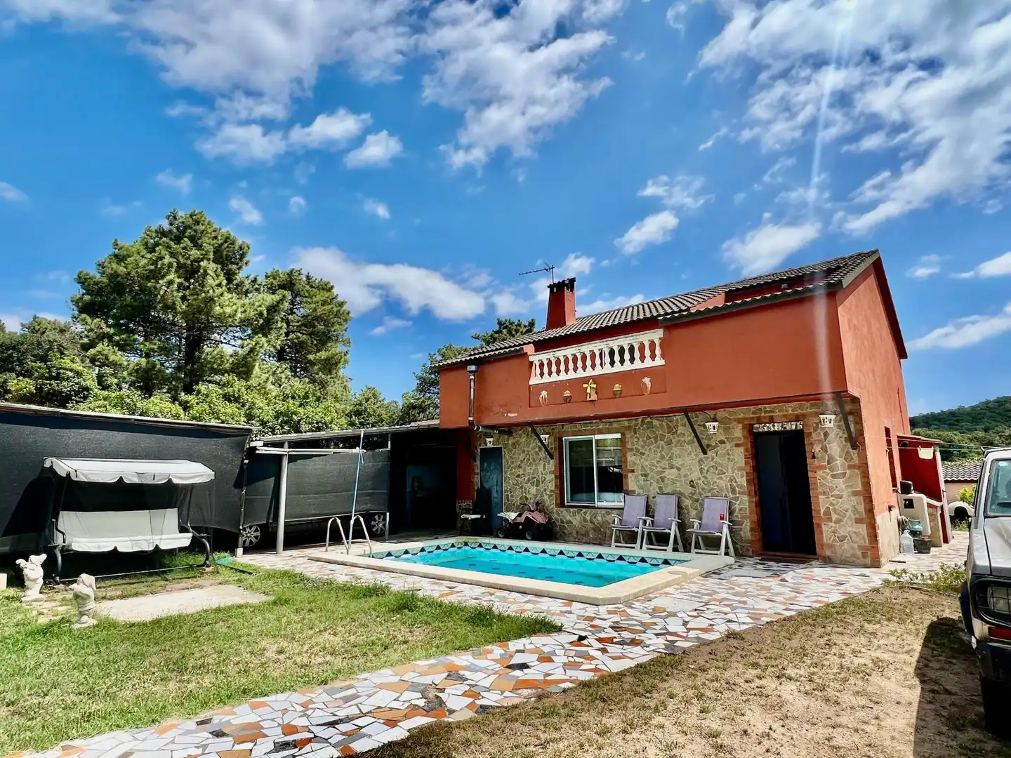 Piscina de Casa o xalet en venda en Llagostera