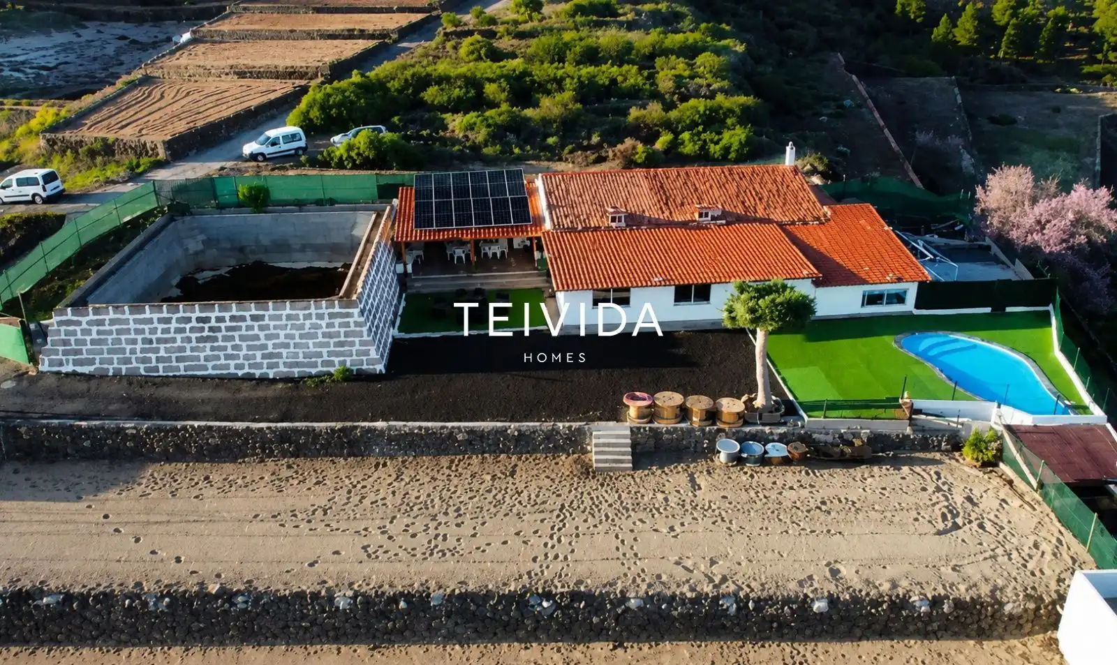 Exterior view of Houses for sale in Vilaflor de Chasna, Santa Cruz de Tenerife